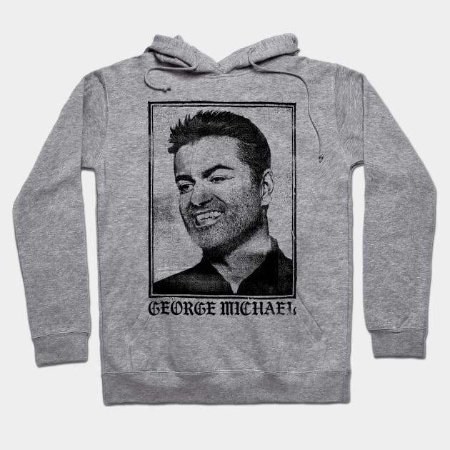 George Michael // Faded Vintage Look // Original Design Hoodie by DankFutura